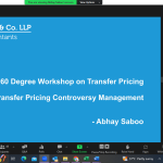 Advanced 360 Degree Workshop on Transfer Pricing